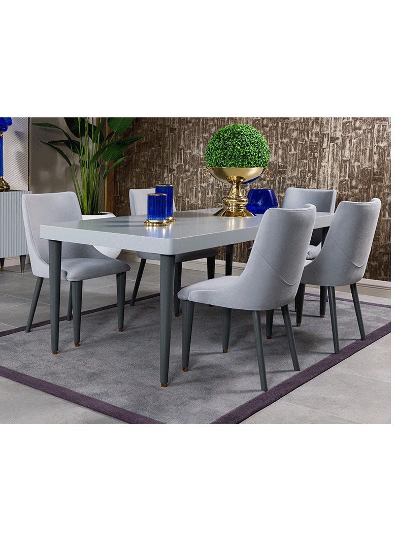 MK Kabbani Furniture Roma dinning table - 8 chairs  - Image 1