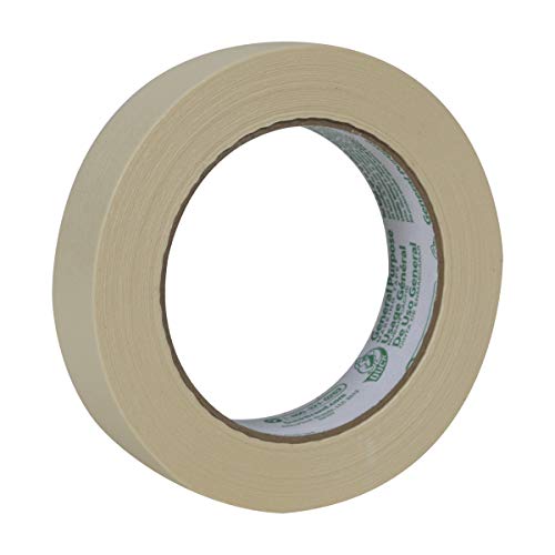 Duck Brand General Purpose Masking Tape, 0.94 Inches by 60 Yards, Beige, 36 Rolls per Pack (286655) - Image 4