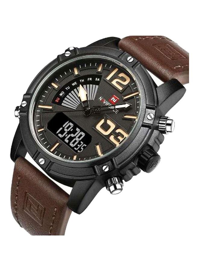 Men's Water Resistant Analog/Digital Watch NF9095M - Image 3