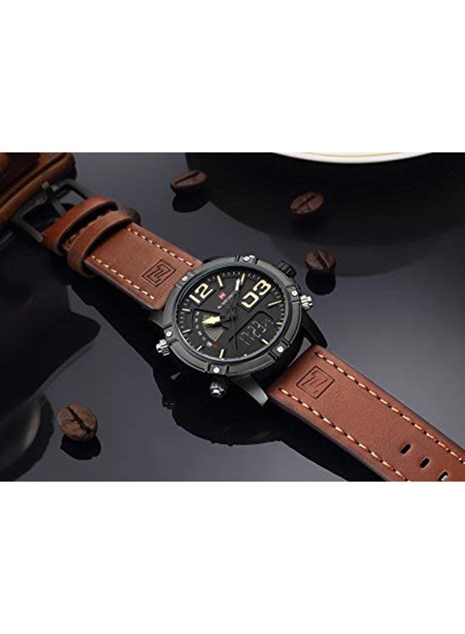 Men's Water Resistant Analog/Digital Watch NF9095M - Image 5