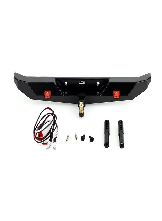LCX Racing 1/10th RC Crawler Car CNC Machined Aluminum Rear Bumper for TRX4 TRX6 Axial SCX10 II SCX10 III Gen7 Gen8, Upgrades Parts Accessories - Image 2