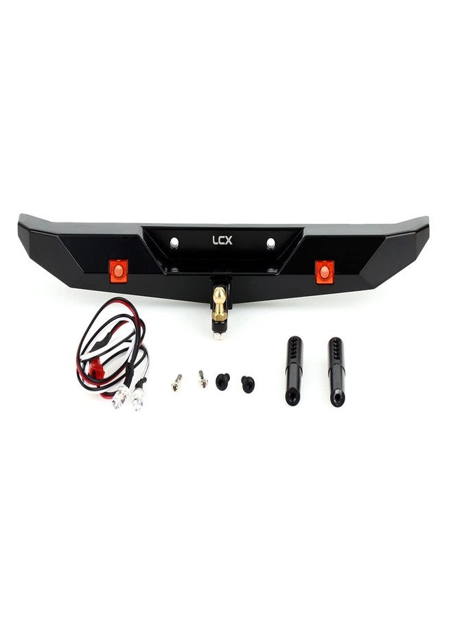 LCX Racing 1/10th RC Crawler Car CNC Machined Aluminum Rear Bumper for TRX4 TRX6 Axial SCX10 II SCX10 III Gen7 Gen8, Upgrades Parts Accessories - Image 1