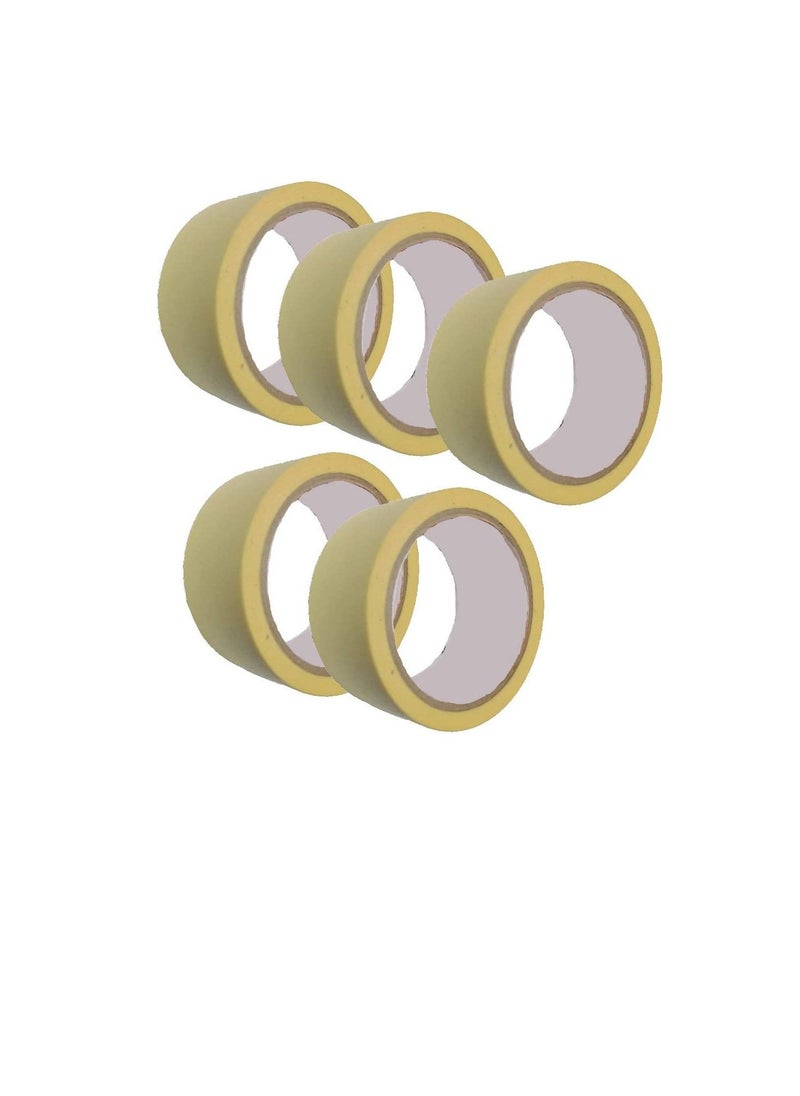 Generic Automotive Self Adhesive Masking Tape for Painting, Labelling, Packing, Craft, Art, Home, Office, School Etc… (2 Inch - Pack of 5)  - Image 2