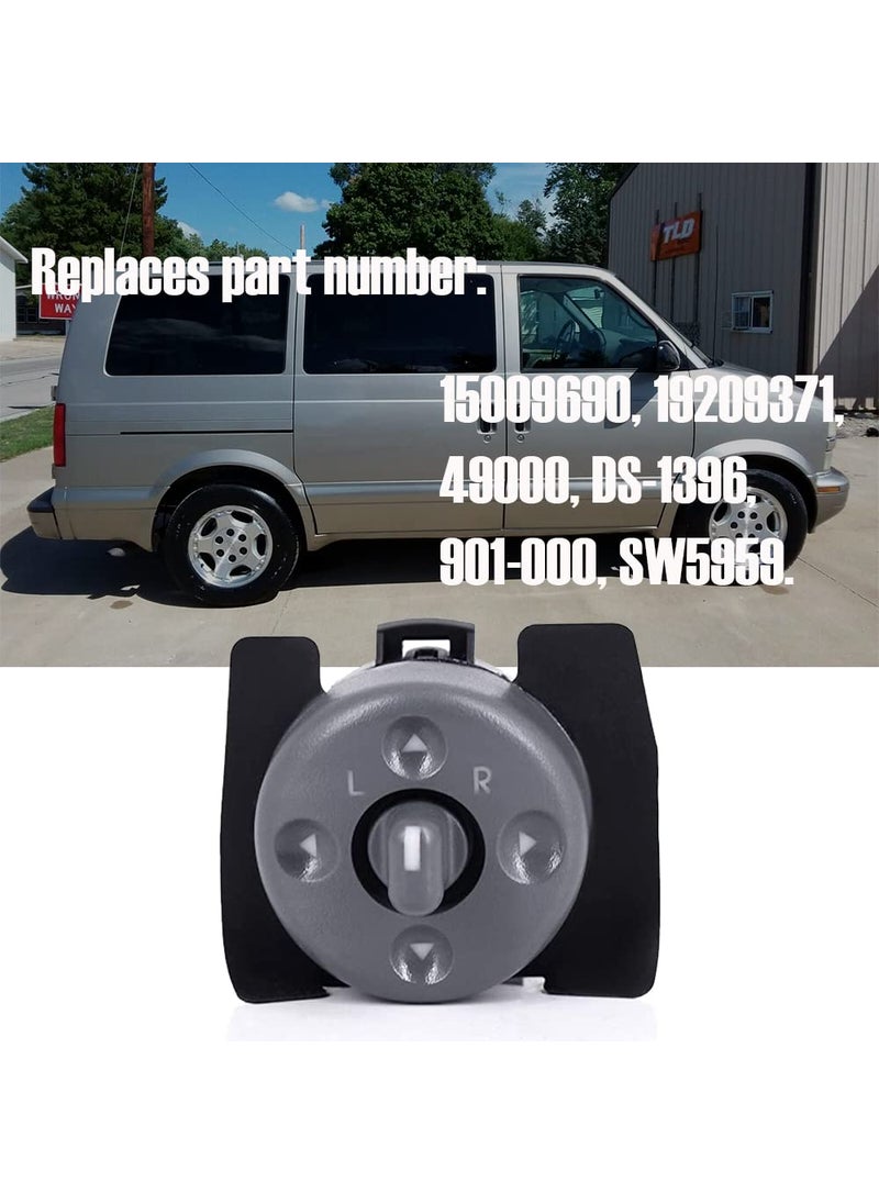 CULMKARI Power Mirror Control Switch LH Driver Side Fits for Chevy Astro GMC Suburban Replaces 15009690, 19209371, 901-000  - Image 3