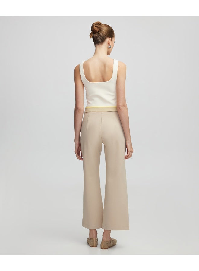 ابيكول بنطلون واسع بخصر متباين - Image 4