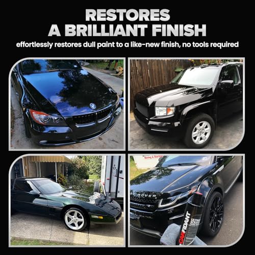 Carfidant Black Scratch and Swirl Remover - Car Scratch Remover for Vehicles Paint - Polishing Compound for Cars with Pad - Cutting Compound Paint Restorer - Image 4