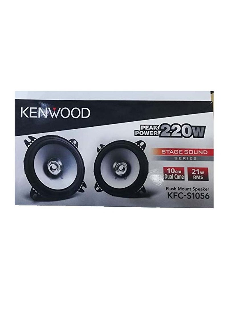 KENWOOD Kenwood  KFC-S1056 Flush Mount Car Audio Speaker  | Nominal Power 220W, Peak Power 21W  - Image 4