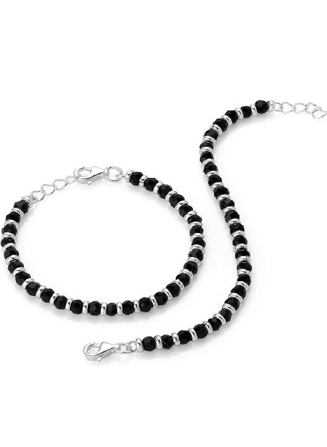 Jewelquick Designed 925 Sterling Silver Baby Nazariya Bracelet for Baby boys & Girls | Comfortable & Adjustable | Weight 5 gm (6month - 2 years) - Image 3