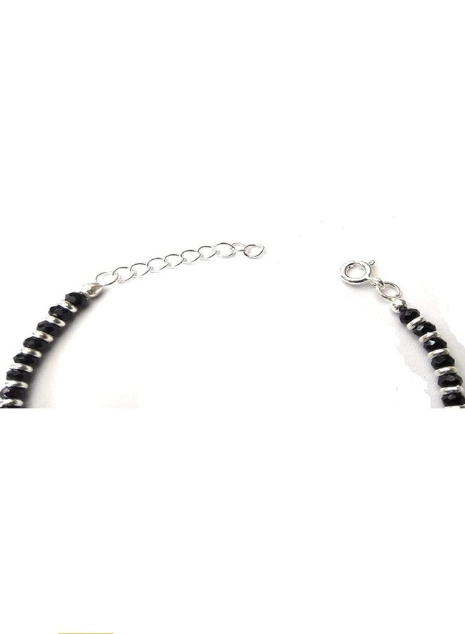 Jewelquick Designed 925 Sterling Silver Baby Nazariya Bracelet for Baby boys & Girls | Comfortable & Adjustable | Weight 5 gm (6month - 2 years) - Image 4