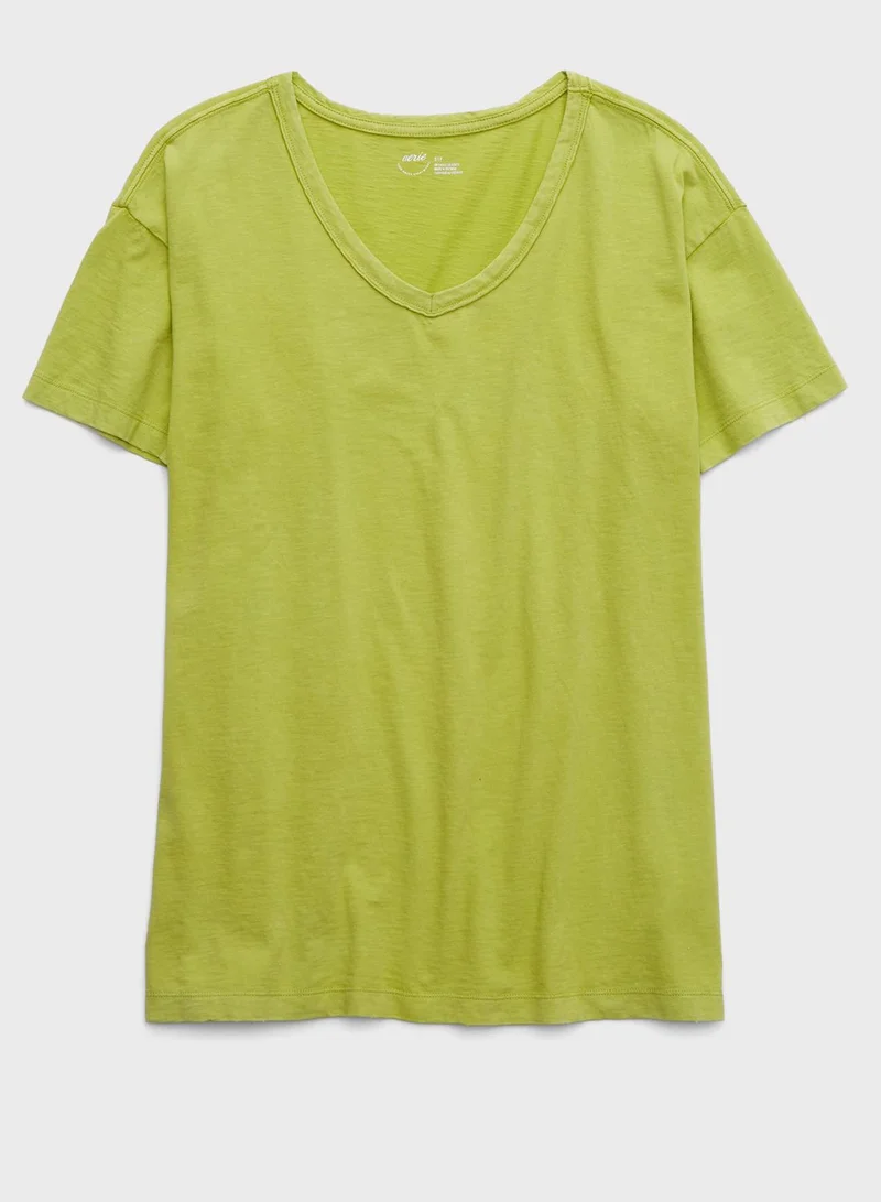 Aerie Crew Neck T-Shirts