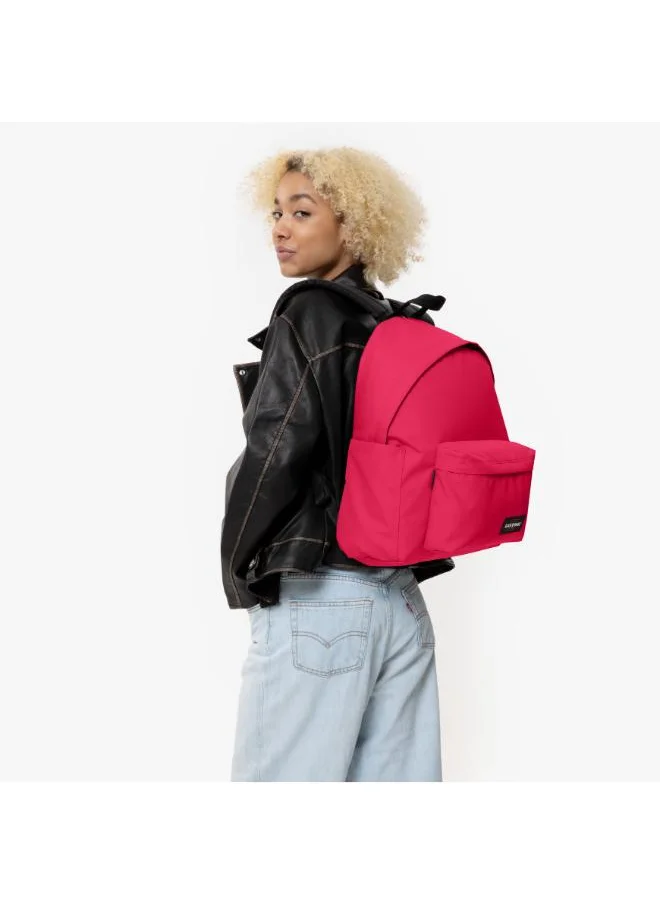 EASTPAK Day Pak'R Strawberry Pink Medium Backpack With Bottle Holder And Laptop Sleeve
