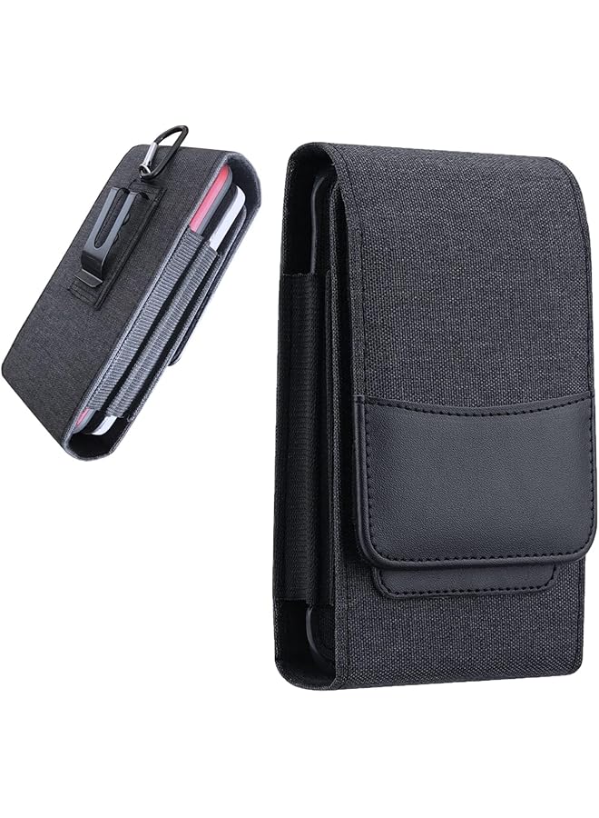 إيروريكس جراب هاتف اثنان في واحد مع جراب هاتف مزدوج مع مشبك حزام جراب هاتف متعدد بإغلاق فيلكرو جراب هاتف مزدوج جراب هاتف مزدوج لهاتف أقل من 6.1 بوصة آيفون 13 برو ماكس 12 برو ماكس G22 Edge 30 برو - Image 1