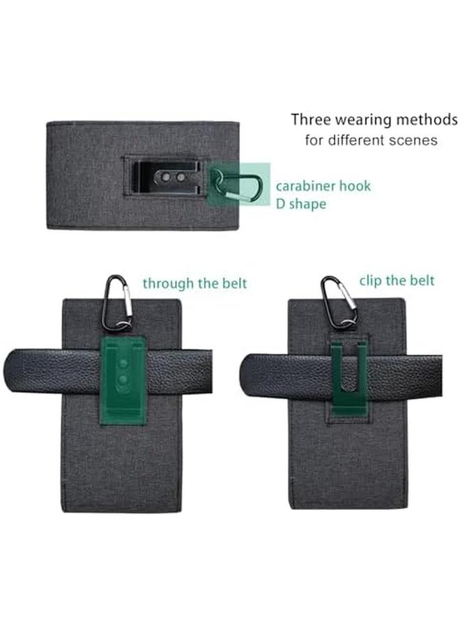 إيروريكس جراب هاتف اثنان في واحد مع جراب هاتف مزدوج مع مشبك حزام جراب هاتف متعدد بإغلاق فيلكرو جراب هاتف مزدوج جراب هاتف مزدوج لهاتف أقل من 6.1 بوصة آيفون 13 برو ماكس 12 برو ماكس G22 Edge 30 برو - Image 4