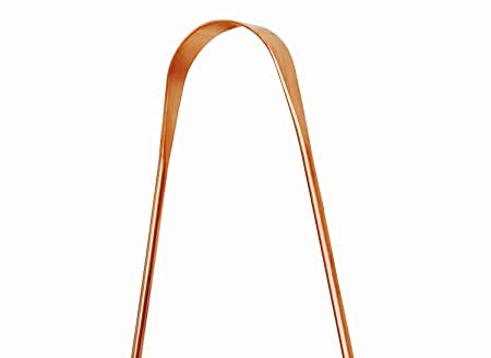 SVShoperzone Pure Copper Tongue Cleaner Anti bacterial Ayurveda Holy or Scraper Cleaner/Scapper Antimicrobial Ayurvedic, Antibacterial Hygiene scrapper Oral Tongue Scrapper for Men and Women (2) - Image 3