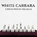 OceanicX Handcrafted Premium Marble Chess Pieces Set Elegant 32Piece Replacement for 1215 Inch Chess Boards with Storage Box Black and White - Image 4