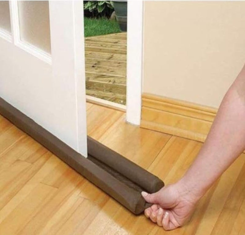RERANT Door Guard, Gap Filler Bottom Seal Strip, Sound-Proof, Reduce Noise & Dust, Energy Saving Stopper, Insects Protector, 39 Inches, Pack of 5 - Image 1