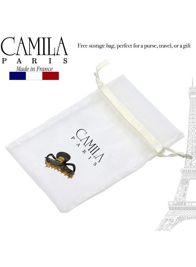 CAMILA Paris Cp3241 French Hair Clip For Women Black And Gold Girls Hair Claw Clips Jaw Fashion Durable And Styling Hair Accessories For Women Strong Hold No Slip Grip Made In France - Image 5