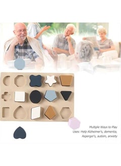 Generic Dementia Activities for Seniors – Dementia Cognitive Games Puzzles for Elderly Older Adults – Easy Puzzle Memory Game for Seniors – Silicone Fidget Sensory Toys for Alzheimers – Elderly Gifts  - Image 3