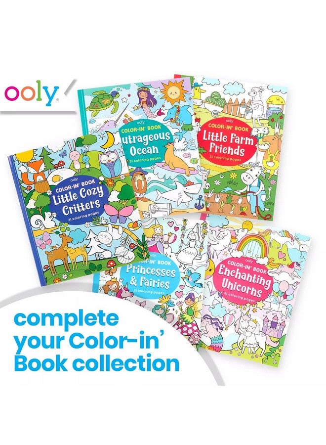 Ooly Coloring Book For Toddlers, Fun Activity Coloring Pages For Kids, 31 Perforated Pages 8"X10" To Hang, Great Kid'S Activities For School, Birthday Parties, Stocking Stuffer [Princesses & Fairies] - Image 5