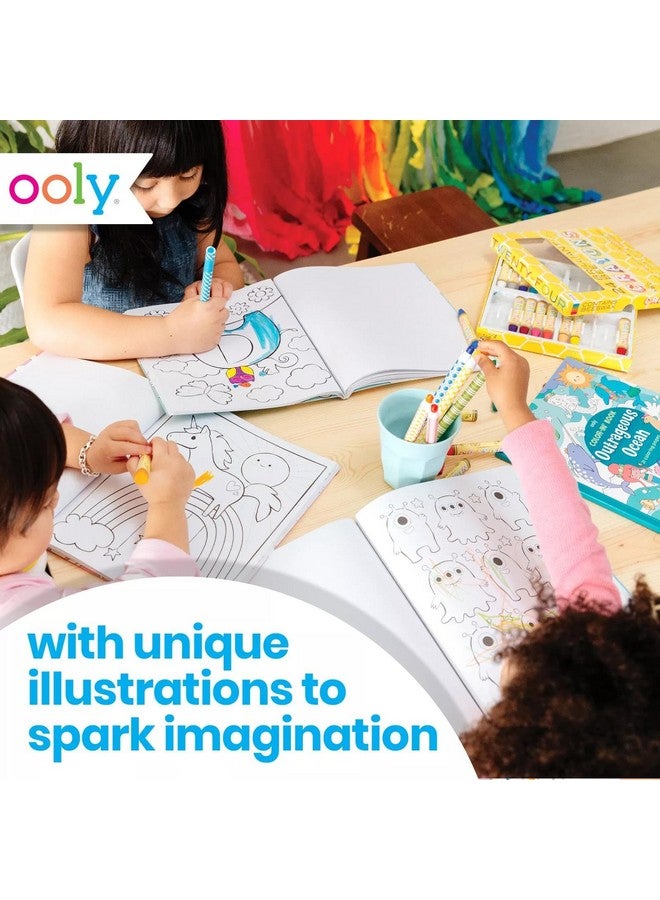 Ooly Coloring Book For Toddlers, Fun Activity Coloring Pages For Kids, 31 Perforated Pages 8"X10" To Hang, Great Kid'S Activities For School, Birthday Parties, Stocking Stuffer [Princesses & Fairies] - Image 4