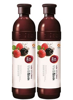 Chung Jung One Hong Cho Vital Plus (Korean Black Raspberry 900Ml X 2 Pack)