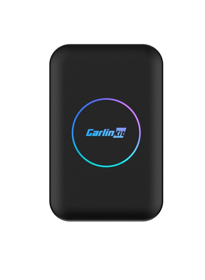 Carlinkit Carplay Box, 4 In 1 Superior Android AI Box, Lightweight And Portable Wireless Carplay, Easy To Use Durable Car Smart System Box, (1pc, Black, (2GB Plus 32GB) - Image 1