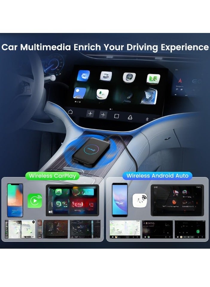 Carlinkit Carplay Box, 4 In 1 Superior Android AI Box, Lightweight And Portable Wireless Carplay, Easy To Use Durable Car Smart System Box, (1pc, Black, (2GB Plus 32GB) - Image 2
