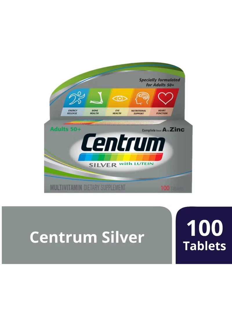 Silver Adults 50+ Multivitamin Food Supplement