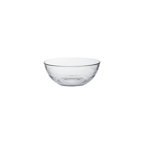 Duralex® Gigogne Clear Glass Bowls (Set of 6) - 210ml, Tempered Glass, Perfect for Desserts, Custards, Food, Chutneys, Sambhar, Dal, Curry - Image 1