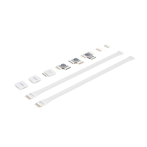 Elgato Light Strip Connector Set - Customise Your Lighting in Gaming, Streaming and Home Setups with a T-Connector, Corners, Extension Cables, and More, Compatible Light Strip - Image 1