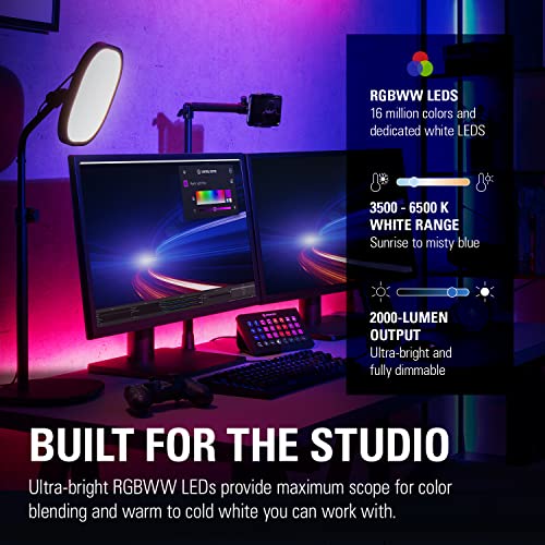 Elgato Light Strip Connector Set - Customise Your Lighting in Gaming, Streaming and Home Setups with a T-Connector, Corners, Extension Cables, and More, Compatible Light Strip - Image 4