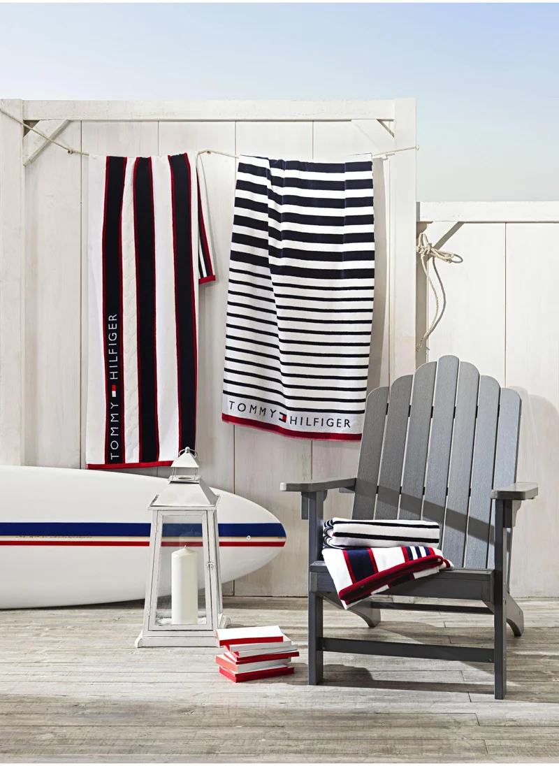 Tommy Hilfiger Tommy Hilfiger 450 GSM Dessie Beach Towel - 100x180cm