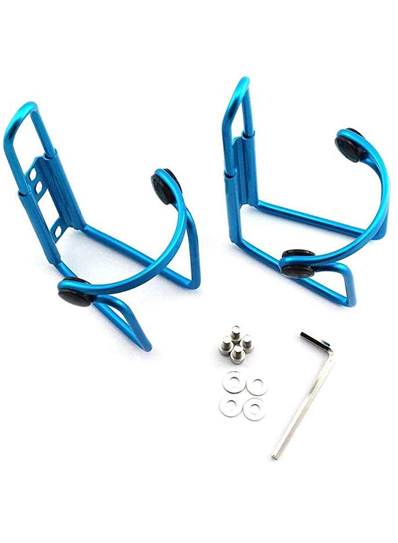 Excefore 2 PCS Adjustable Bike Water Bottle Cage, Lightweight Aluminum Alloy Bicycle Water Bottle Holder for Most Bikes - Image 2