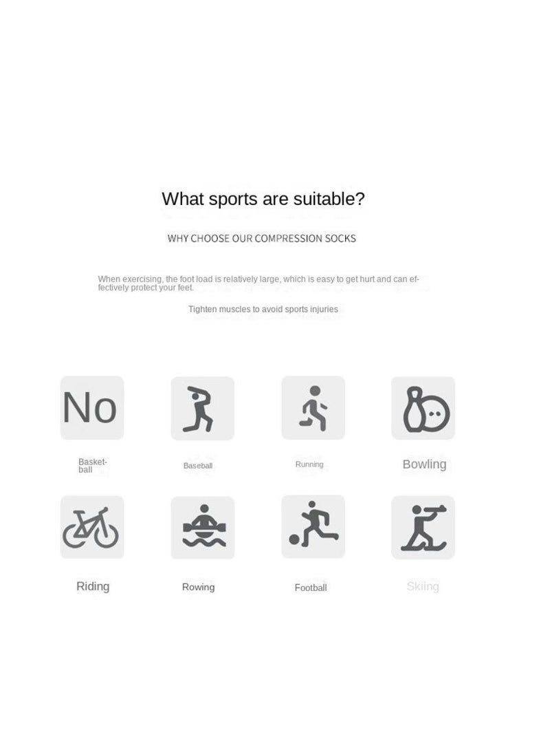 Y&D Adult Film Non Slip Towel Bottom Thickened Sports Long Tube Sweat Absorbent Riding Socks  - Image 5