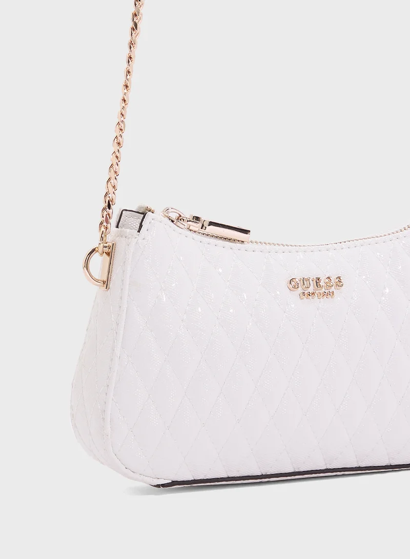GUESS Betula Mini Crossbody Top Zip