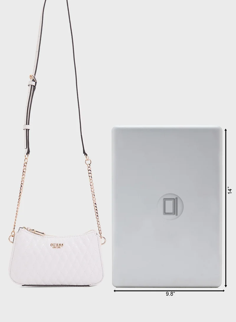GUESS Betula Mini Crossbody Top Zip