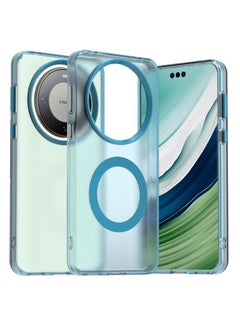 For Huawei Mate 60 Pro Candy Magsafe PC Hybrid TPU Phone Case(Blue)