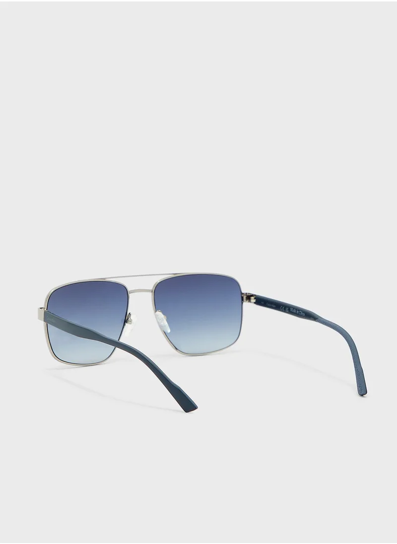 CALVIN KLEIN Aviator Sunglasses