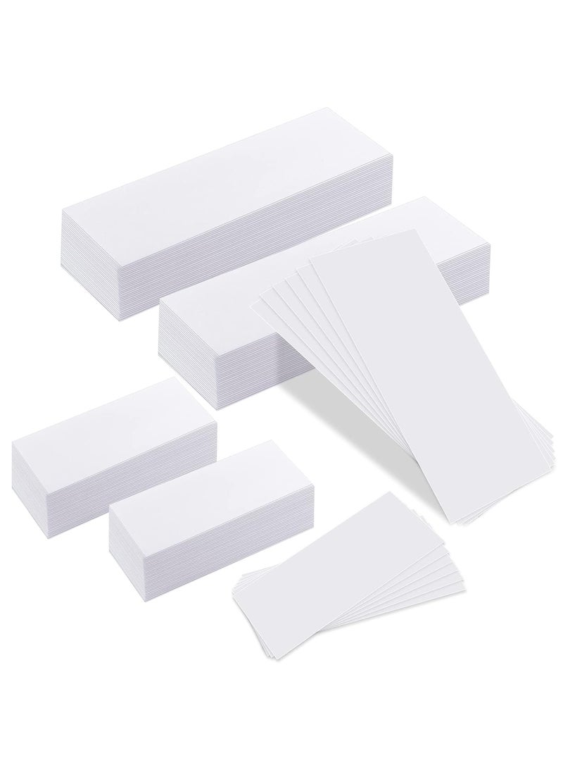 Whaline - Whaline 400 Pieces NonWoven Wax Strips Body and Facial Waxing Strips White MultiSize Hair Removal Muslin Wax Strips Spa Beauty Waxing Strips for Face Arms Legs Underarm Bikini Hair Removal - Image 1