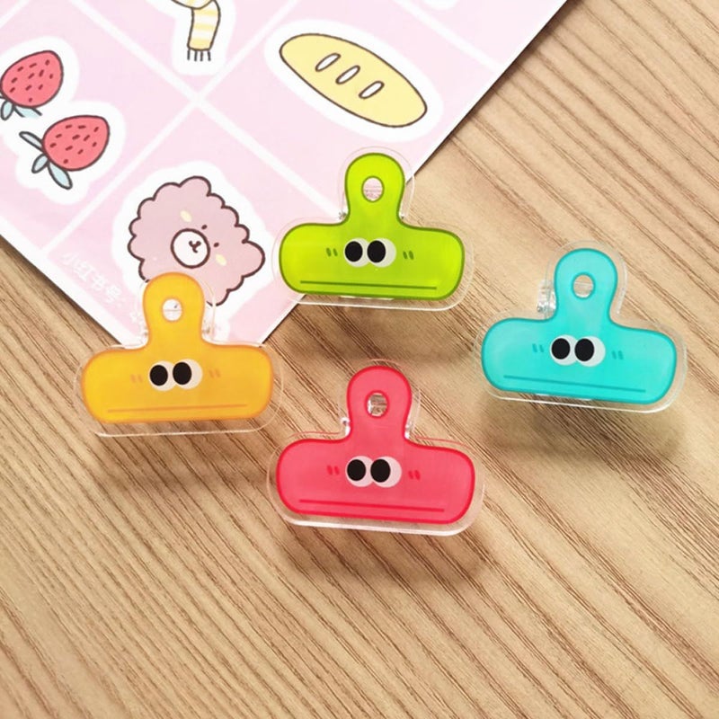 Long Tail Paper Clips In Red Yellow Green Blue For Office Crafts And Snacks - Image 5