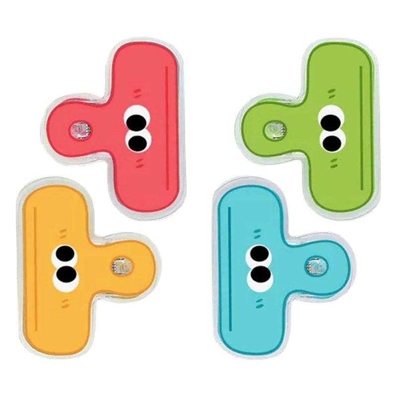 Long Tail Paper Clips In Red Yellow Green Blue For Office Crafts And Snacks - Image 2