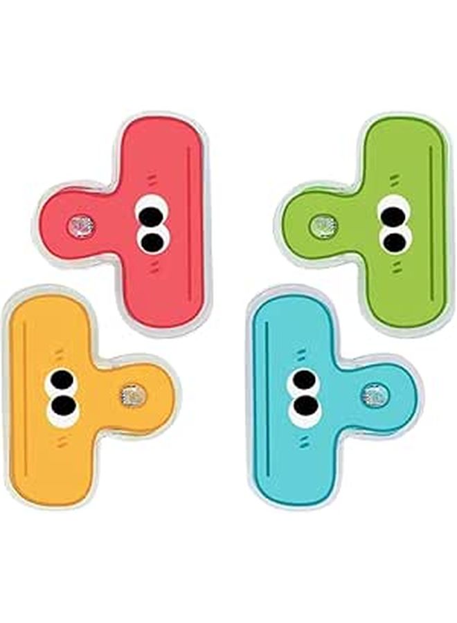 Long Tail Paper Clips In Red Yellow Green Blue For Office Crafts And Snacks - Image 1