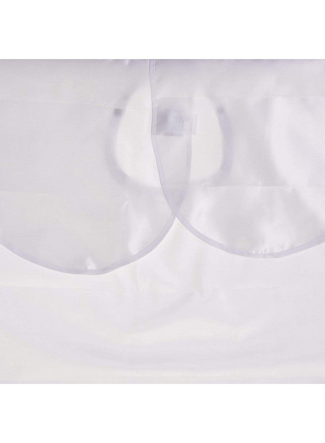 Canyon Rose Esthetician'S Client Cape For Makeup Application White Satin Reflects Light Upwards To Face Helps Eliminate Shadows For Even Makeup Application - Image 5