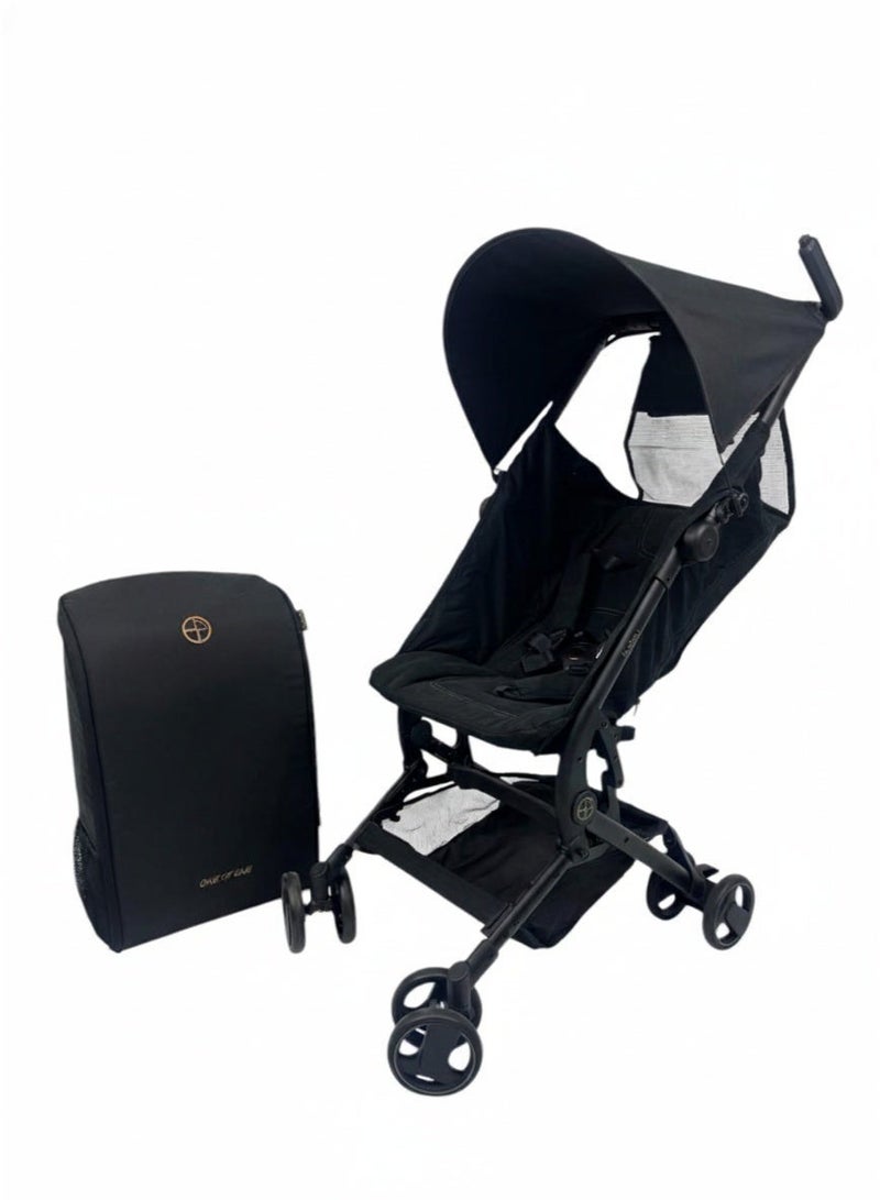 burbay Premium Lightweight Travel Stroller (Cabin Approved) with Pouch - Ultra Compact, One-Hand Fold for Newborns & Toddlers - Image 5