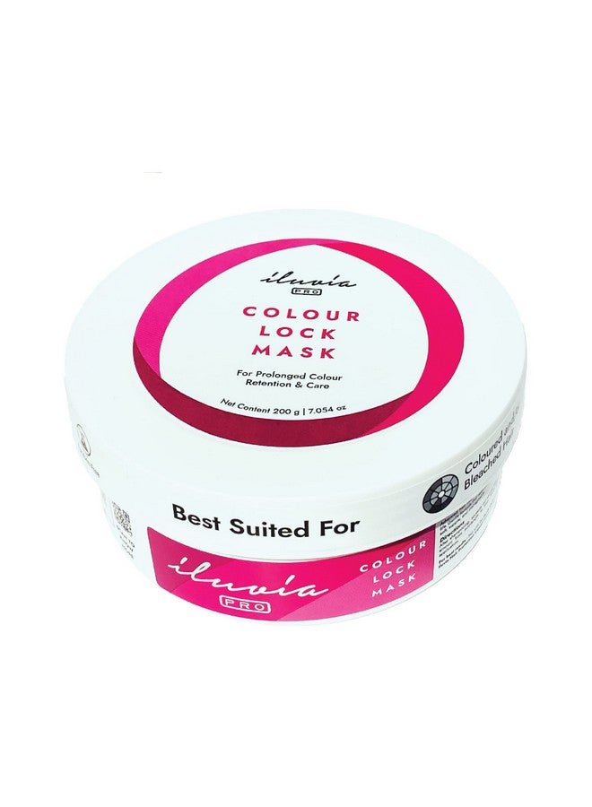 iluvia Colour Lock Range For Colour Protection Boost (Also Suitable For Colour Treated Hair), 200Ml, Sulfate Free || Phthalate Free || Paraben Free (200G Tub) - Image 2