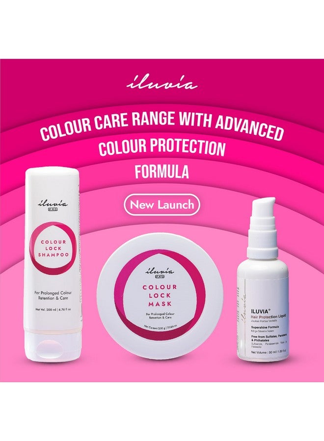 iluvia Colour Lock Range For Colour Protection Boost (Also Suitable For Colour Treated Hair), 200Ml, Sulfate Free || Phthalate Free || Paraben Free (200G Tub) - Image 5