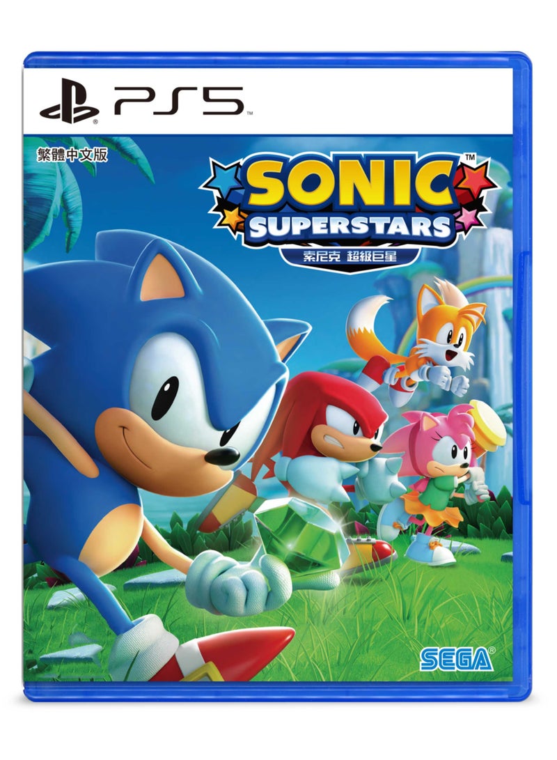 PlayStation Sonic Superstars PS5 Edition – Classic 2D Action Platformer with 4-Player Co-Op - Image 1