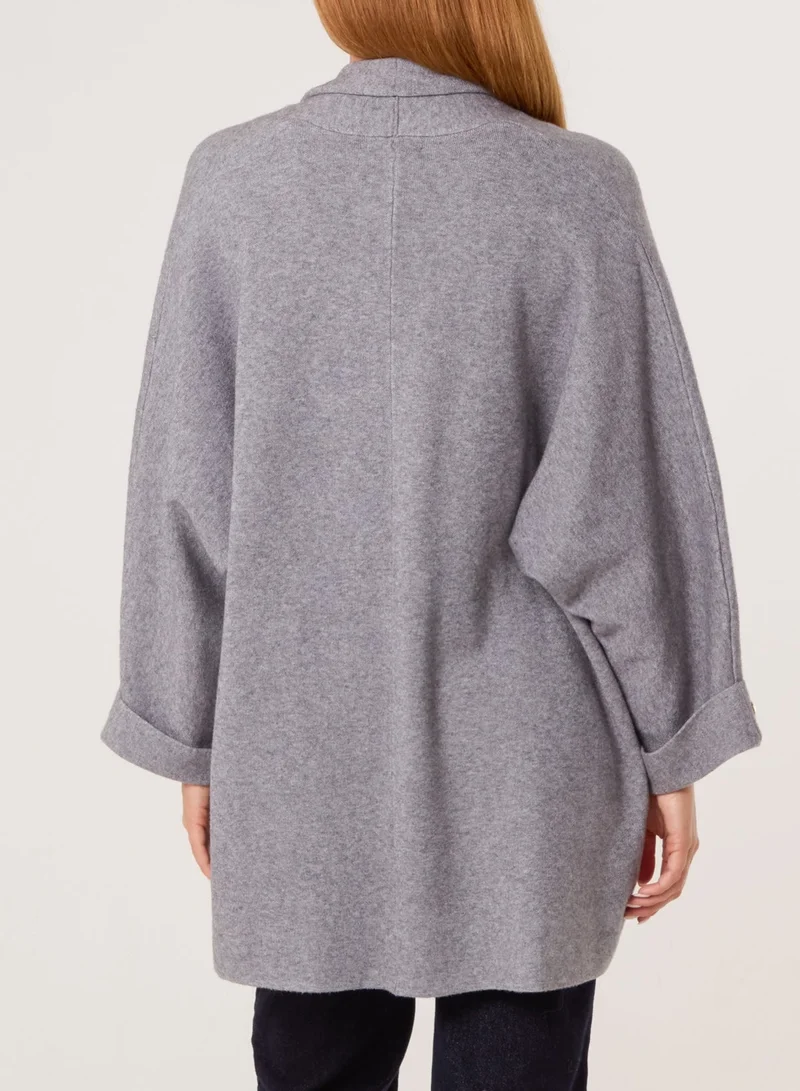 بلو فانيلا كارديجان محبوك ثقيل