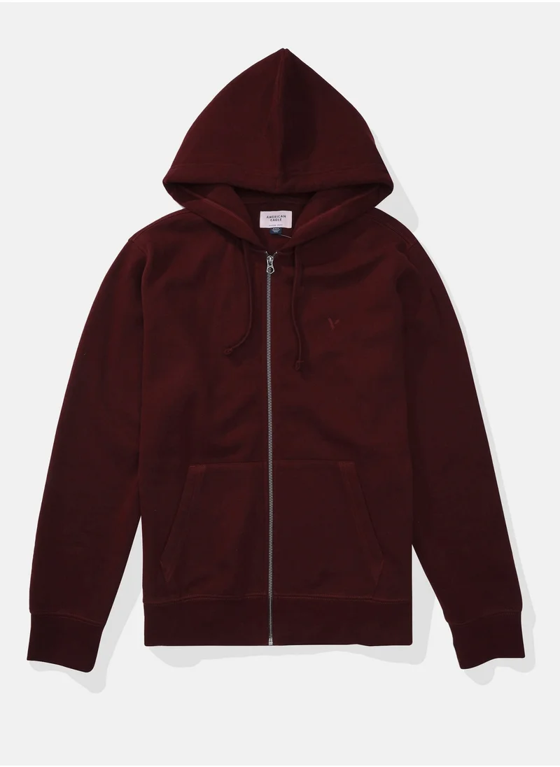امريكان ايجل AE Full-Zip Hoodie
