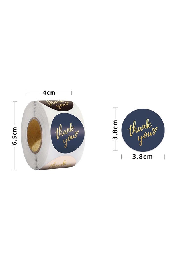 500Pcs Thank You Stickers 1.5 - Image 2